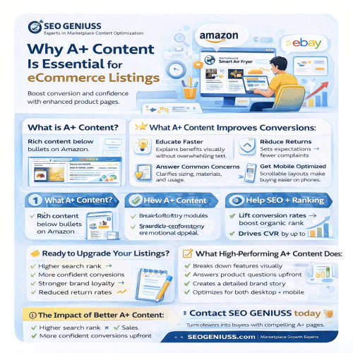 Why A+ Content Is Essential for Better Conversions & Brand Trust