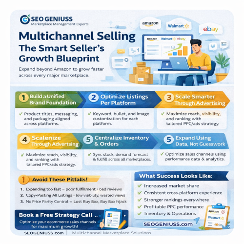 How to Scale Your Brand Across Amazon, Walmart & eBay Without Losing Control